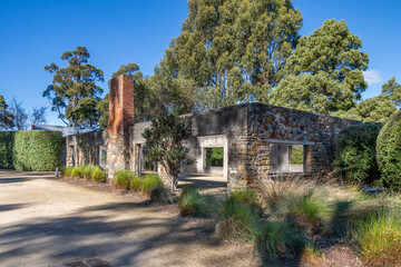Port Arthur massacre memorial garden at Port Arthur Historic Site, Tasmania, Australia