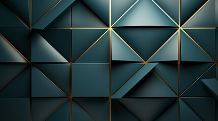 Obraz premium Minimalist background with geometric patterns and metallic accents, perfect for adding a touch of modern elegance to any project. Painting Illustration style, Minimal and Simple,