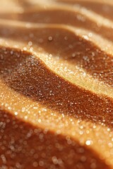 beautiful golden sunset in the desert