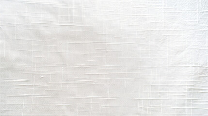 White textured fabric close-up, perfect for backgrounds and overlays
