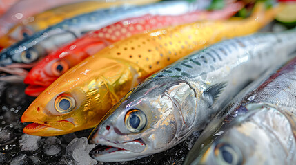 Exquisite Culinary Delight Gourmet Fish with Lemon and Fresh Herbs, Perfectly Prepared for Upscale Dining Experiences Wallpaper Digital Art Poster Brainstorming Map Magazine Background Cover