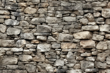 Obraz premium Processed collage of ancient stonework surface texture. Background for banner, backdrop or texture