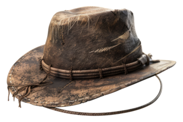 Carapaign hat isolated on transparent background