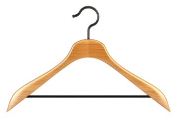 Hanger isolated on transparent background