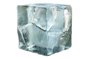 Obraz premium Ice box isolated on transparent background