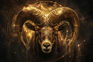 wallpaper of spiritual astrological zodiac sign aries