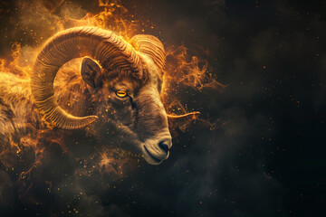 wallpaper of spiritual astrological zodiac sign aries
