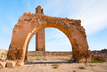 Ruins of the ancient city of Harran - Urfa , Turkey (Mesopotamia) - Old astronomy tower