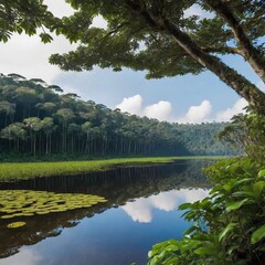 Amazon river- AI GENERATED