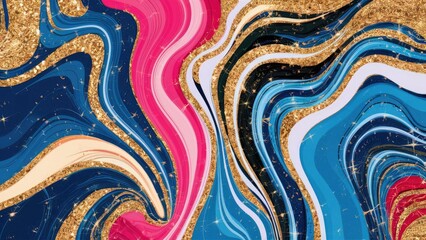 Chic Marbled Paper Effect