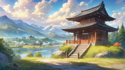 Anime Landscape Wallpaper