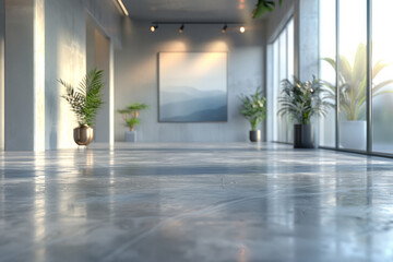 Fototapeta premium Empty hall of modern architectures&nbsp; 