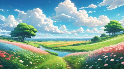 Anime Landscape Wallpaper
