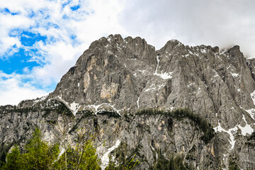 Dolomiten, Sellagruppe, Grödner Joch, Val de Misdé, Berge, Wanderweg, Klettersteig, Südtirol,...