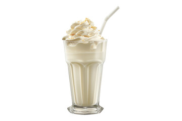 Stanberry milk shake isolated on transparent background