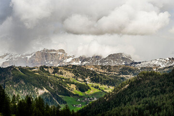 Dolomiten, Sellagruppe, Grödner Joch, Val de Misdé, Berge, Wanderweg, Klettersteig, Südtirol,...