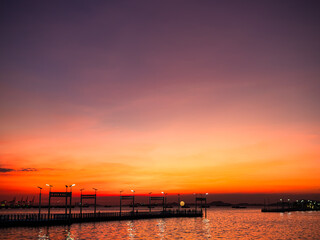 Gradient Overlay Orange Sky Evening Sunset Sunrise Pastel Soft Effect Background Pattern Abstract Texture Design Summer Nature Spring Light Beauty Template Yellow Color Wallpaper Tropical Colorful.