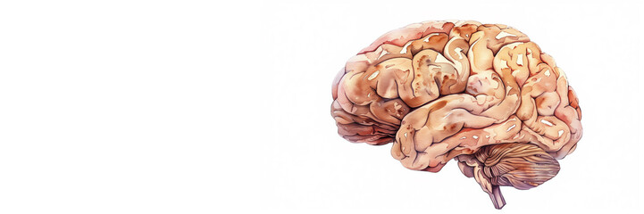 The concept for World Brain Day. Brain, brainstorming, psyche.