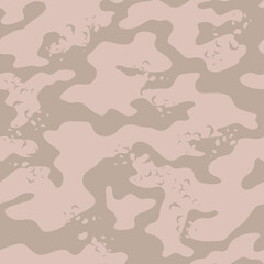 Seamless Tan Desert Sand Color Camo Texture Pattern Vector  Repeating Tile Camouflage Digital Paper Files (eps, svg, png, jpg)