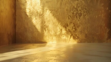 Elegant Golden Shimmer Backdrop for Luxurious Product Presentation and High End Display