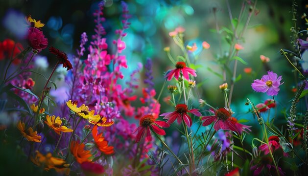 Garden Delights: A Collection of Bright and Beautiful Flowers