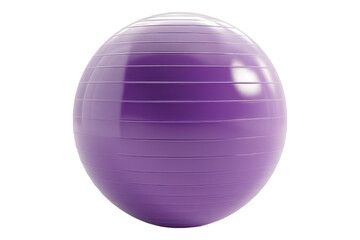 Fototapeta premium Yoga ball isolated transparent on background