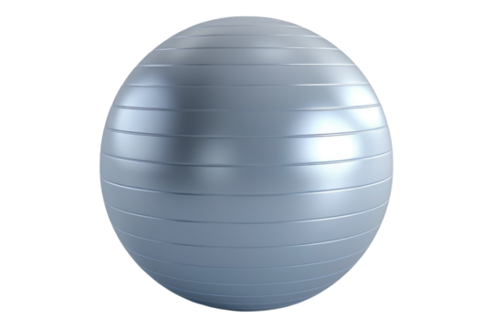 Yoga ball isolated transparent on background - Powered by Adobe