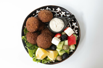 Healthy Food Concept, Arabian Food, Falafel