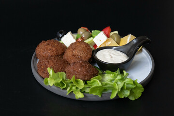 Healthy Food Concept, Arabian Food, Falafel