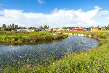 Obraz premium Le Port des Salines