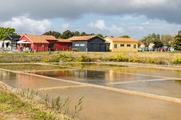 Obraz premium Le Port des Salines