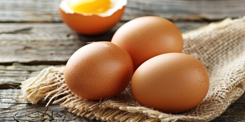 National Egg Day: A Basketful of Pure Goodness - 4K Wallpaper. Celebrate National Egg Day with this vibrant image of a basket overflowing with fresh, organic eggs. The perfect symbol of nourishment an