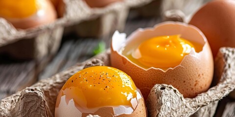 National Egg Day: A Basketful of Pure Goodness - 4K Wallpaper. Celebrate National Egg Day with this vibrant image of a basket overflowing with fresh, organic eggs. The perfect symbol of nourishment an