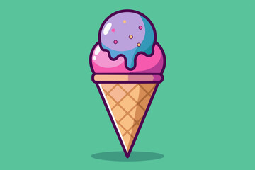 ice cream vector illustration 