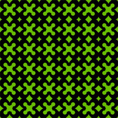 Abstract letter X and diamond seamless design pattern. Used for design surfaces, fabrics, textiles.