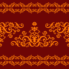 thai pattern. seamless ,Traditional ethnic,thai pattern, fabric pattern for textiles,rugs, wallpaper, clothing, sarong, batik,wrap,embroidery,print, background,cover,vector illustration