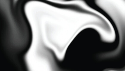 Black oil liquid flow background. Liquid metallic texture. Wavy chrome metallic abstract background. Liquify shiny silver wave background.