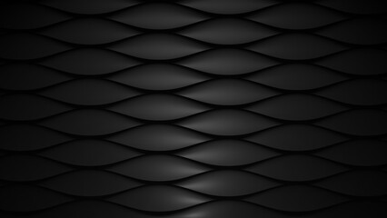 Naklejka premium Hintergrund, dunkle wellenförmige Struktur