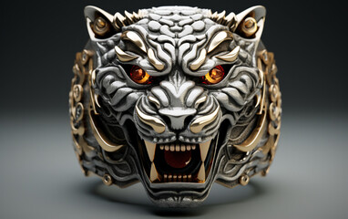 Fototapeta premium the head of a lion