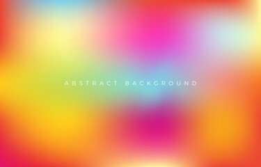 Colorful Gradient Abstract background design, vector art