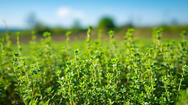 a thyme field small clusters img