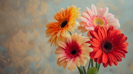 bright flowers vivid colors pic