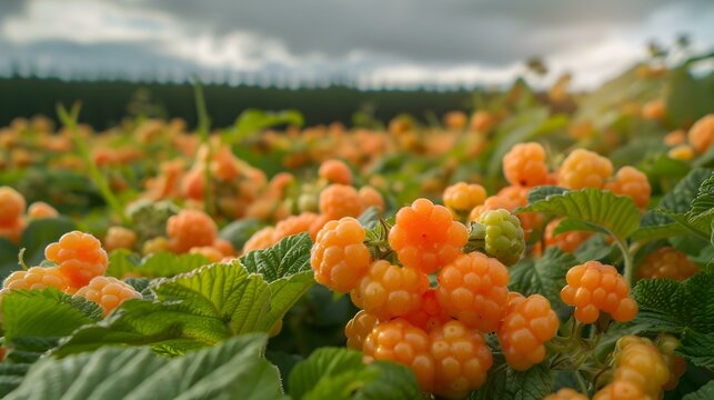 a cloudberry field golden