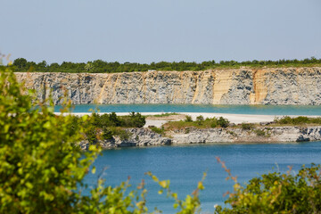Steinbruch Mythos Stein, Geseke, Kreis Soest, NRW, Deutschland 2024 