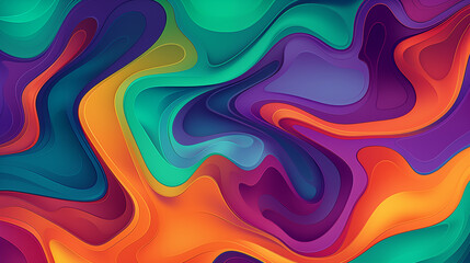 Obraz premium Abstract Surreal Image Pattern Background, Fluid and Metamorphic Shapes, Texture, Wallpaper, Background, Cell Phone Cover and Screen, Smartphone, Computer, Laptop, 16:9 Format - PNG