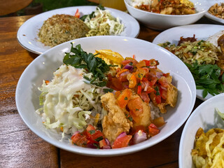 rice with chicken