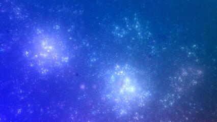 hell glitzernde Lichter auf blauem Himmel, Feuerwerk, Silvester, Glimmer, festlich, besonders, Hintergrund, Sterne