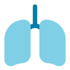 lung icon for illustration