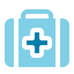 Obraz premium first aid kit icon for illustration