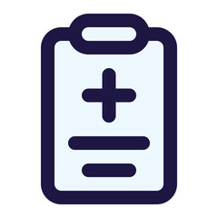 Fototapeta premium checkup icon for illustration